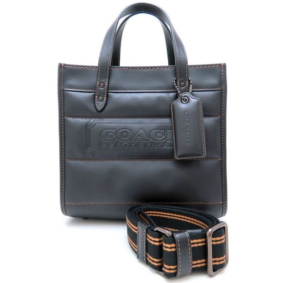 COACH C6958 2-Way Handbag in Black Leather, Women's, 352708 - Picture 10 of 10